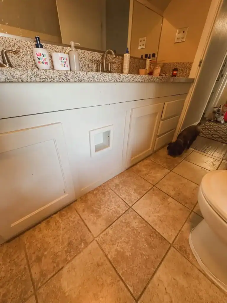 Easy DIY Bathroom Vanity Makeover on a Budget