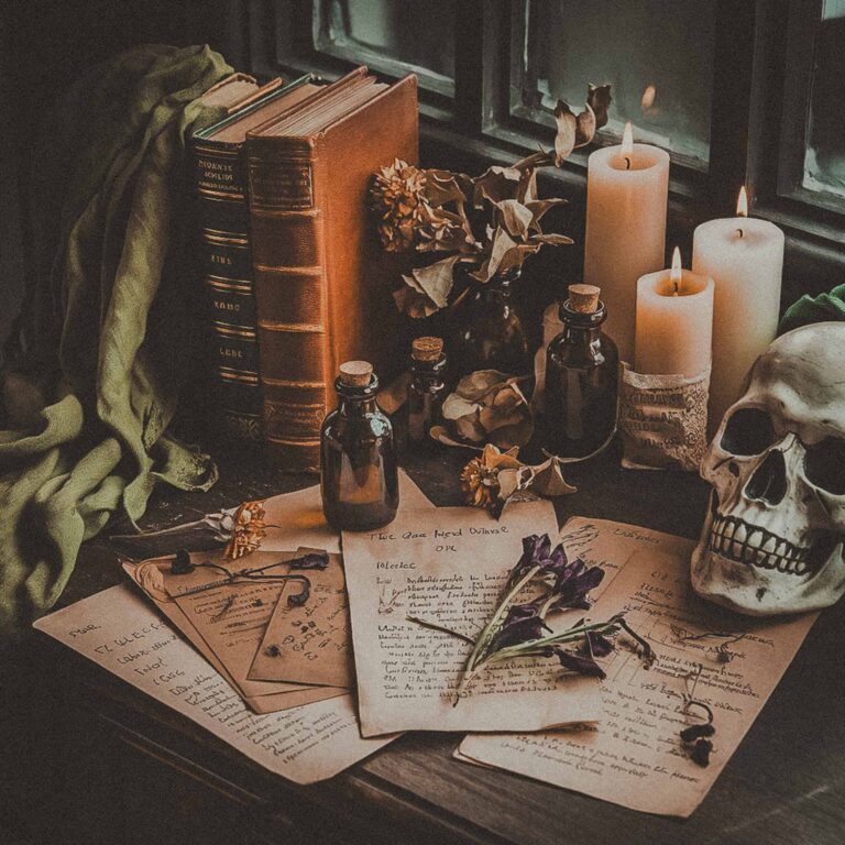31 Vintage Halloween Decor Ideas: Witchy + Dark Academia Vibes