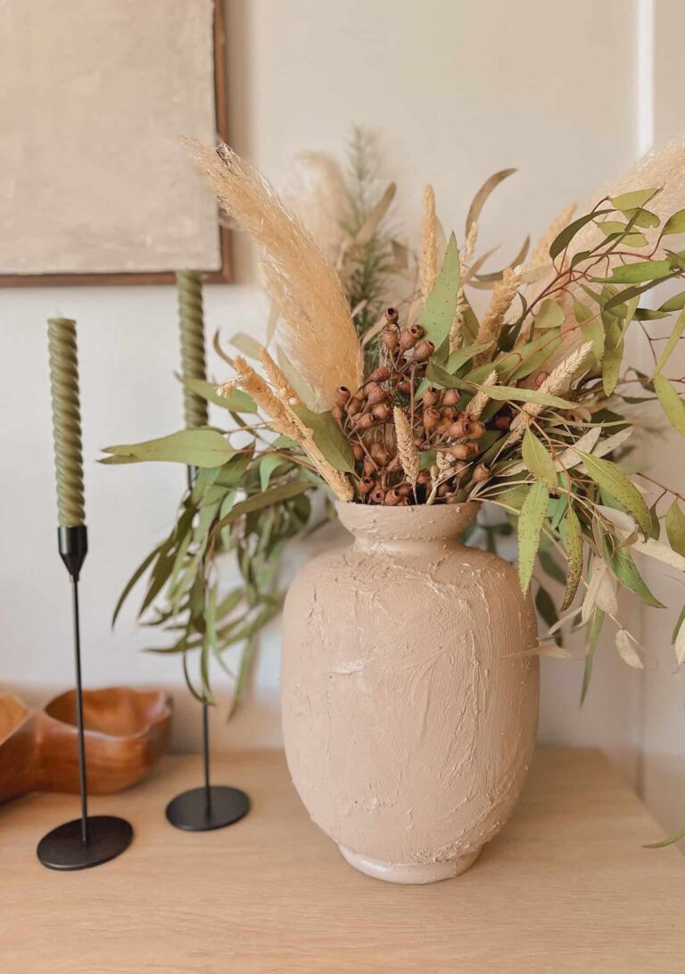 Natural Fall Decor DIYs: Wreaths, Herb Bundles, and Arrangements