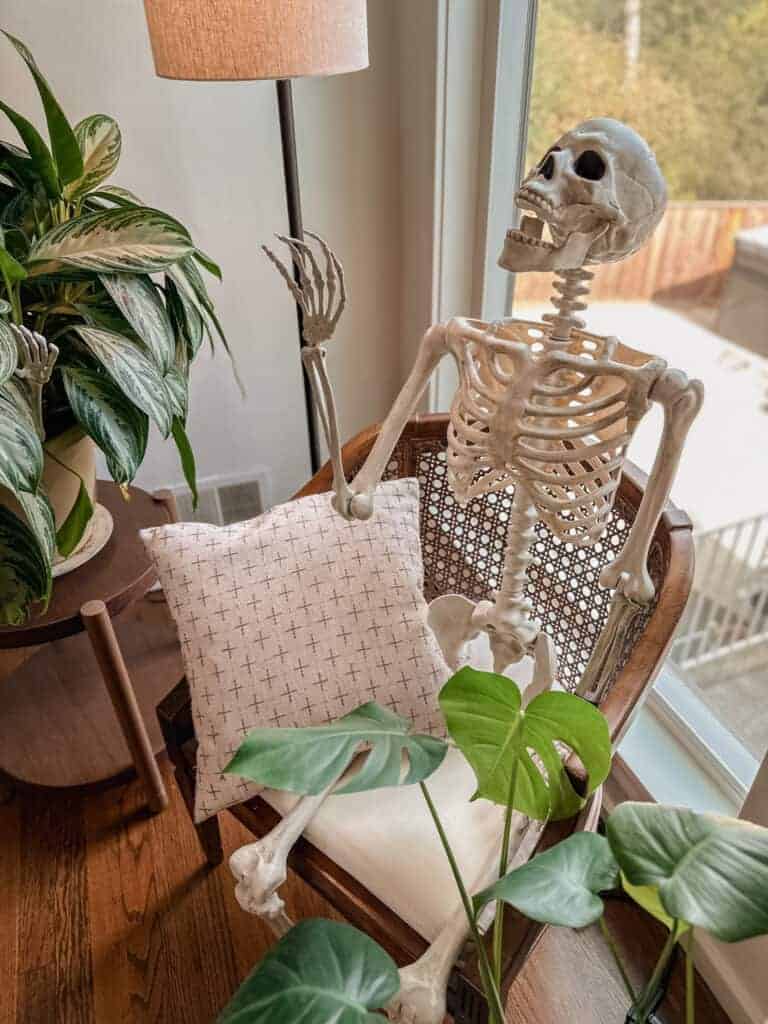 Halloween Decor House Tour 2024: Slightly Spooky Eclectic Halloween