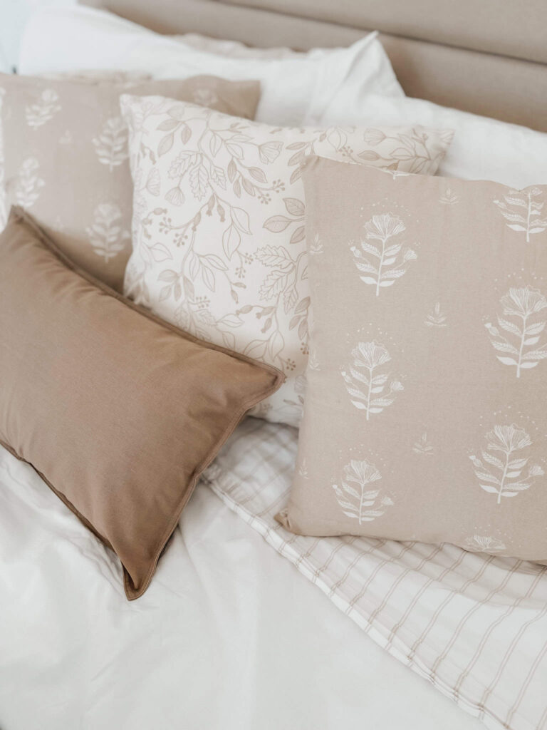 Bedroom Refresh: Deep Cleaning and New Bedding + How to Dress a Bed Like A Designer