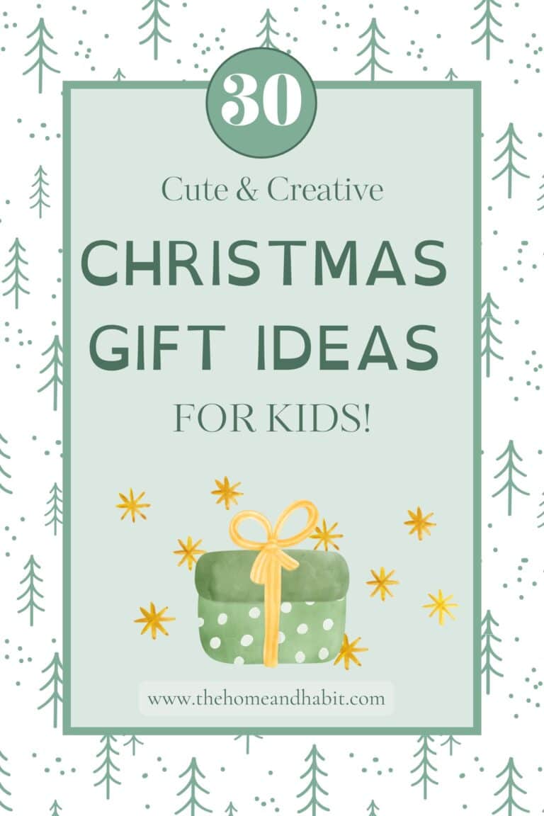 30 Cute and Creative Christmas Gift Ideas for Kids