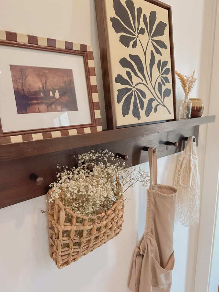 How to Build a DIY Shaker Peg Wood Shelf with Hooks (Beginner-Friendly)